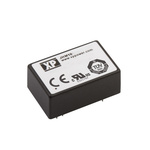 XP Power JHM DC-DC Converter, ±12V dc/ ±420mA Output, 9 → 18 V dc Input, 10W, Through Hole, +80°C Max Temp -40°C