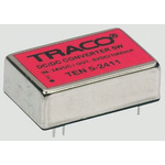 TRACOPOWER TEN 5 DC-DC Converter, 15V dc/ 400mA Output, 36 → 72 V dc Input, 6W, Through Hole, +85°C Max Temp