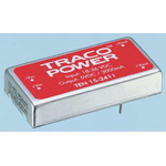TRACOPOWER TEN 15 DC-DC Converter, ±12V dc/ ±625mA Output, 36 → 75 V dc Input, 15W, Through Hole, +85°C Max Temp