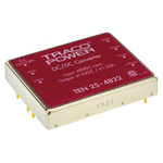 TRACOPOWER TEN 25 Isolated DC-DC Converter, ±12V dc/ ±1.25A Output, 36 → 75 V dc Input, 25 W, 30 W, Through