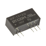 Recom RP DC-DC Converter, ±12V dc/ ±42mA Output, 10.8 → 13.2 V dc Input, 1W, Through Hole, +85°C Max Temp -40°C