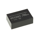 Recom REC3 DC-DC Converter, ±12V dc/ ±125mA Output, 9 → 36 V dc Input, 3W, Through Hole, +85°C Max Temp -40°C