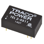 TRACOPOWER TEL 2 DC-DC Converter, 5V dc/ 400mA Output, 4.5 → 9 V dc Input, 2W, Through Hole, +75°C Max Temp