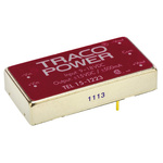 TRACOPOWER TEL 15 DC-DC Converter, ±15V dc/ ±500mA Output, 9 → 18 V dc Input, 15W, Through Hole, +71°C Max Temp