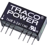 TRACOPOWER TMR 3WI DC-DC Converter, 5V dc/ 600mA Output, 9 → 36 V dc Input, 3W, Through Hole, +85°C Max Temp