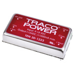 TRACOPOWER TEN 30 DC-DC Converter, ±15V dc/ ±1A Output, 9 → 18 V dc Input, 30W, Through Hole, +85°C Max Temp