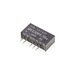 Recom RB DC-DC Converter, ±15V dc/ ±33mA Output, 13.5 → 15.5 V dc Input, 1W, Through Hole, +85°C Max Temp -40°C