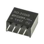 Recom RO DC-DC Converter, 5V dc/ 200mA Output, 21.6 → 26.4 V dc Input, 1W, Through Hole, +85°C Max Temp -40°C