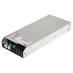 MEAN WELL DC-DC Converter, 12V dc/ 60A Output, 72 → 144 V dc Input, 1000W, Rack Mount, +60°C Max Temp -20°C Min