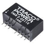 TRACOPOWER TMR 2E DC-DC Converter, 5V dc/ 400mA Output, 4.5 → 9 V dc Input, 2W, Through Hole, +85°C Max Temp