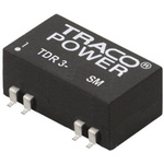 TRACOPOWER TDR 3SM DC-DC Converter, 5V dc/ 600mA Output, 18 → 36 V dc Input, 3W, Surface Mount, +85°C Max Temp