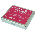 TRACOPOWER TEN 25WI DC-DC Converter, 5V dc/ 5A Output, 18 → 75 V dc Input, 25W, Through Hole, +85°C Max Temp