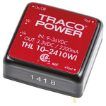 TRACOPOWER THL 10WI DC-DC Converter, 3.3V dc/ 2.2A Output, 9 → 36 V dc Input, 10W, Through Hole, +75°C Max Temp