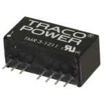 TRACOPOWER TMR 3WIE DC-DC Converter, 5V dc/ 600mA Output, 4.5 → 18 V dc Input, 3W, Through Hole, +85°C Max Temp