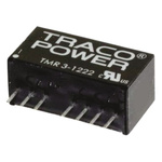 TRACOPOWER TMR 3WIE DC-DC Converter, ±5V dc/ ±300mA Output, 4.5 → 18 V dc Input, 3W, Through Hole, +85°C Max