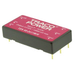 TRACOPOWER TEN 60WIN DC-DC Converter, 5V dc/ 12A Output, 18 → 75 V dc Input, 60W, Through Hole, +85°C Max Temp