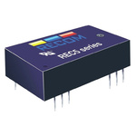 Recom REC5 DC-DC Converter, ±15V dc/ ±170mA Output, 18 → 36 V dc Input, 5W, Through Hole, +75°C Max Temp -40°C