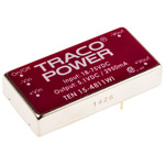 TRACOPOWER TEN 15WI DC-DC Converter, 5V dc/ 2.95A Output, 18 → 75 V dc Input, 15W, Through Hole
