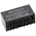 Recom RS DC-DC Converter, 9V dc/ 222mA Output, 9 → 36 V dc Input, 2W, Through Hole, +75°C Max Temp -40°C Min Temp