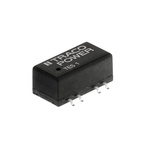 TRACOPOWER TES 1 DC-DC Converter, ±12V dc/ ±40mA Output, 21.6 → 26.4 V dc Input, 1W, Surface Mount, +85°C Max