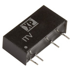 XP Power ITV DC-DC Converter, 15V dc/ 66mA Output, 4.5 → 5.5 V dc Input, 1W, Through Hole, +105°C Max Temp -40°C