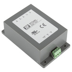 XP Power DTE60 DC-DC Converter, 5V dc/ 12A Output, 9 → 36 V dc Input, 60W, Chassis Mount, +85°C Max Temp -40°C