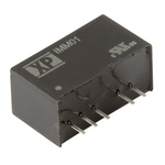 XP Power IMM01 DC-DC Converter, 5V dc/ 200mA Output, 4.5 → 9 V dc Input, 1W, Through Hole, +100°C Max Temp -20°C