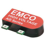 XP Power AG DC-DC Converter, 250V dc/ 5mA Output, 0 → 12 V dc Input, 1W, Surface Mount, +75°C Max Temp -25°C Min