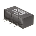 TRACOPOWER TMH DC-DC Converter, 15V dc/ 130mA Output, 21.6 → 26.4 V dc Input, 2W, Through Hole, +85°C Max Temp