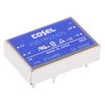 Cosel DC-DC Converter, 5V dc/ 300mA Output, 18 → 36 V dc Input, 1.5W, Through Hole, +71°C Max Temp -20°C Min Temp