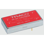 TRACOPOWER TEN 12 DC-DC Converter, 3.3V dc/ 2.4A Output, 9 → 36 V dc Input, 12W, Through Hole, +85°C Max Temp