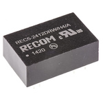 Recom REC5 DC-DC Converter, ±12V dc/ ±210mA Output, 18 → 36 V dc Input, 5W, Through Hole, +75°C Max Temp -25°C