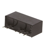 Recom RBM DC-DC Converter, ±5V dc/ ±100mA Output, 4.5 → 5.5 V dc Input, 1W, Through Hole, +85°C Max Temp -40°C