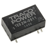 TRACOPOWER TES 2N DC-DC Converter, 5V dc/ 400mA Output, 4.5 → 9 V dc Input, 2W, Surface Mount, +85°C Max Temp