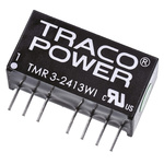TRACOPOWER TMR 3WI DC-DC Converter, 15V dc/ 200mA Output, 9 → 36 V dc Input, 3W, Through Hole, +85°C Max Temp