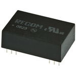 Recom REC3 DC-DC Converter, ±12V dc/ ±125mA Output, 10.2 → 13.8 V dc Input, 3W, Through Hole, +80°C Max Temp