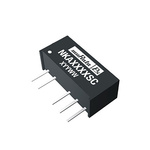 Murata Power Solutions NKA DC-DC Converter, ±3.3V dc/ ±152mA Output, 2.97 → 3.63 V dc Input, 1W, Through Hole,