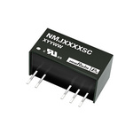 Murata Power Solutions NMJ DC-DC Converter, ±15V dc/ ±33mA Output, 10.8 → 13.2 V dc Input, 1W, Through Hole,