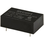 Recom REC6 DC-DC Converter, 15V dc/ 400mA Output, 9 → 18 V dc Input, 6W, Through Hole, +75°C Max Temp -40°C Min