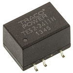 TRACOPOWER TES 2H DC-DC Converter, 5V dc/ 400mA Output, 21.6 → 26.4 V dc Input, 2W, Surface Mount, +85°C Max