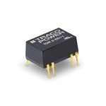 TRACOPOWER TDR 2 DC-DC Converter, 5V dc/ 400mA Output, 4.5 → 9 V dc Input, 2W, Through Hole, +85°C Max Temp