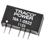 TRACOPOWER TRA 1 DC-DC Converter, ±12V dc/ ±42mA Output, 4.5 → 5.5 V dc Input, 1W, Through Hole, +85°C Max Temp