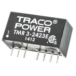 TRACOPOWER TMR 3E DC-DC Converter, ±15V dc/ ±100mA Output, 18 → 36 V dc Input, 3W, Through Hole, +85°C Max Temp