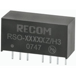Recom DC-DC Converter, 5V dc/ 200mA Output, 4.5 → 18 V dc Input, 1W, Through Hole, +85°C Max Temp -40°C Min Temp