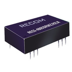 Recom REC5 DC-DC Converter, ±15V dc/ ±170mA Output, 9 → 36 V dc Input, 5W, Through Hole, +75°C Max Temp -40°C