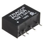 TRACOPOWER TMR 1 DC-DC Converter, 24V dc/ 42mA Output, 18 → 36 V dc Input, 1W, Through Hole, +85°C Max Temp