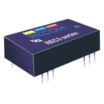 Recom REC3 DC-DC Converter, ±15V dc/ ±100mA Output, 18 → 36 V dc Input, 3W, Through Hole, +80°C Max Temp -40°C