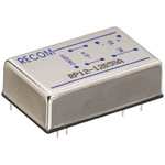 Recom RP12-A DC-DC Converter, 5V dc/ 2.4A Output, 9 → 18 V dc Input, 12W, Through Hole, +85°C Max Temp -40°C Min