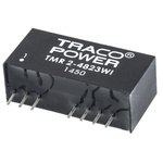 TRACOPOWER TMR 2WI DC-DC Converter, ±15V dc/ ±65mA Output, 18 → 75 V dc Input, 2W, Through Hole, +85°C Max Temp