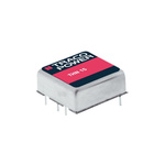 TRACOPOWER THN 15 DC-DC Converter, 15V dc/ 1A Output, 36 → 75 V dc Input, 15W, Through Hole, +85°C Max Temp